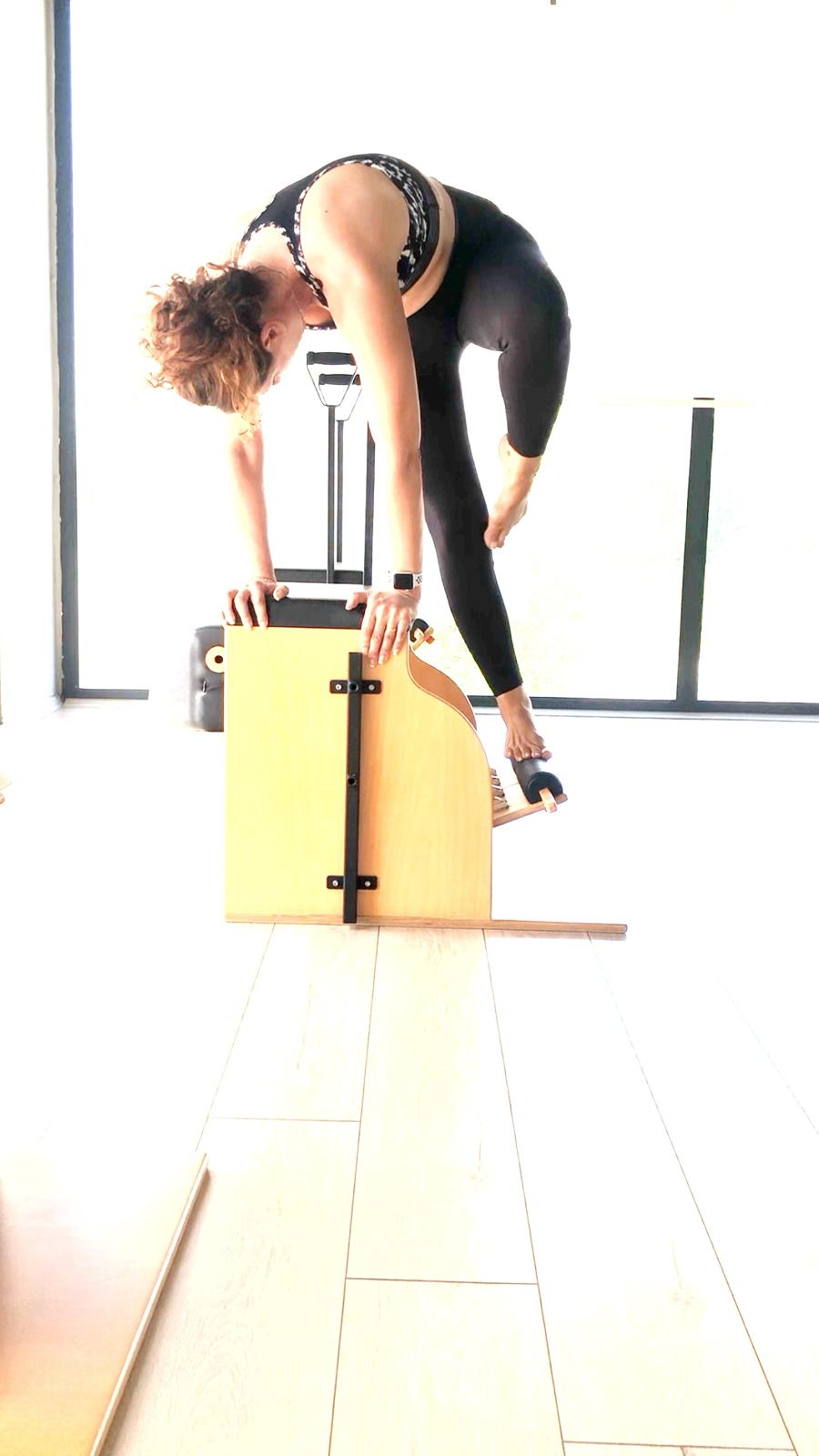 Pilates Wunda Chair Forward Bend